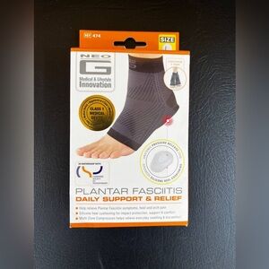 NEW Neo G Plantar Fasciitis Daily Support and Relief Size Large SEALED